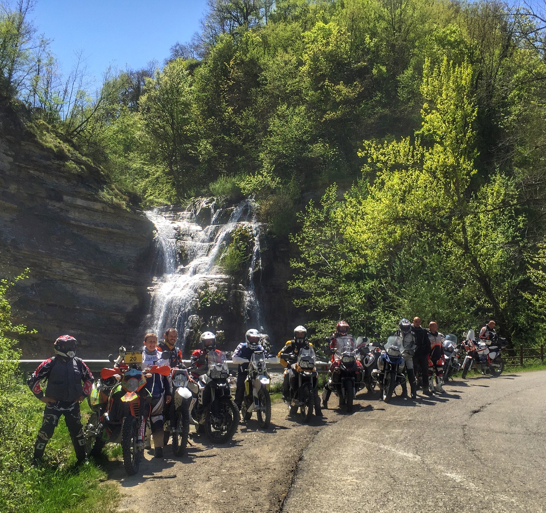 Verucchio (Rimini) -  Maxienduro in Montefeltro