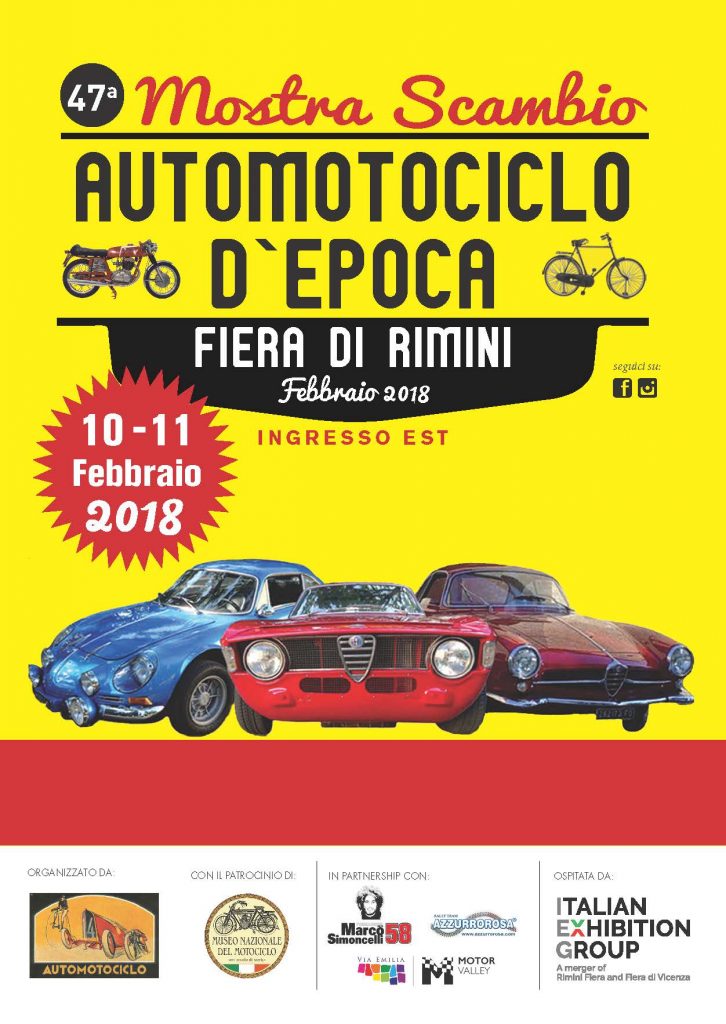 Rimini, 47° mostra scambio automotociclo